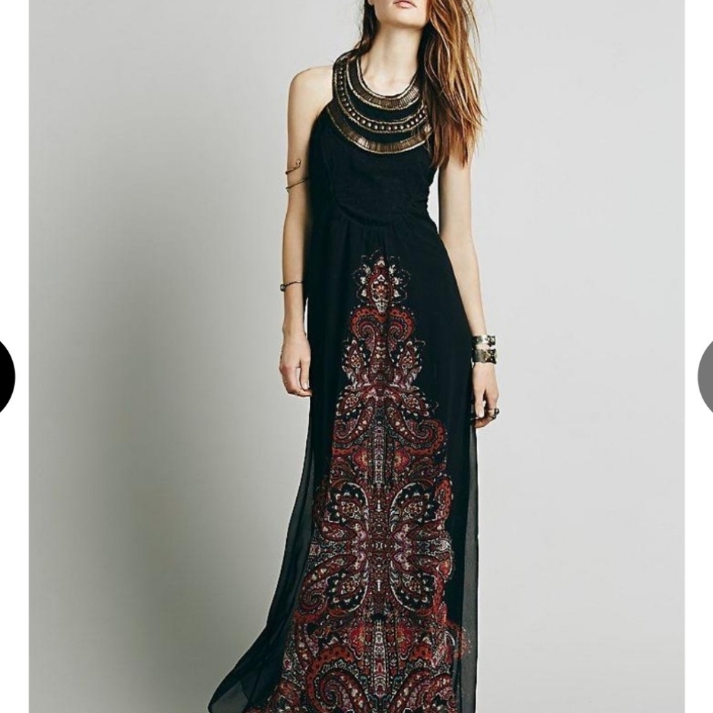 Free People Demeter Maxi Gown NWT